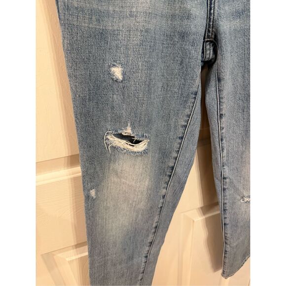Pistola High Rise Distressed Straight Leg Jeans sz 25 EUC - Picture 5 of 9